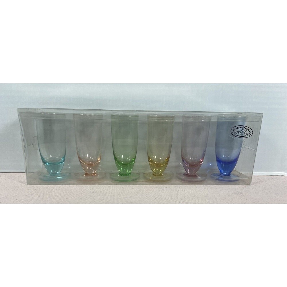 Home Essentials and Beyond 6 Colored Shot Glasses.